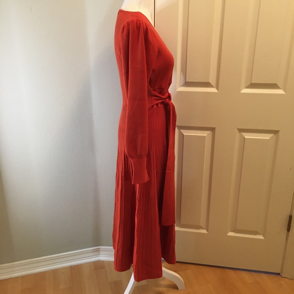 Viciall Faux Wrap Ribbed Sweater Dress - Picture 10 of 13